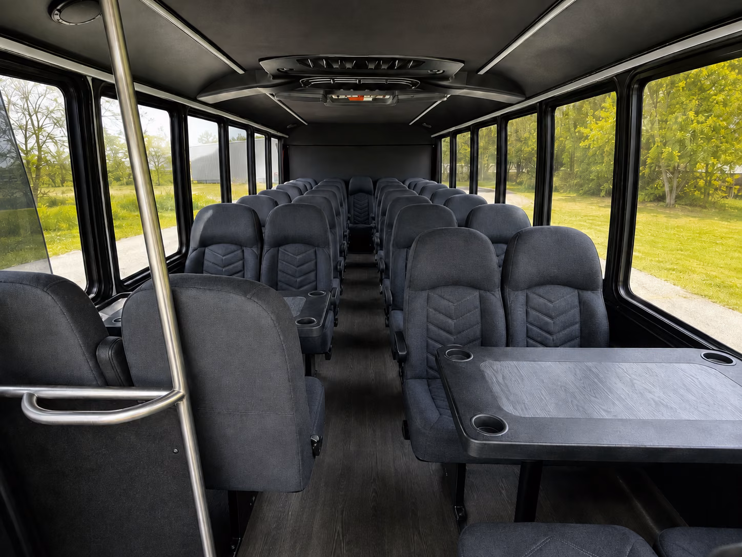 malden airport transportation onboard seating