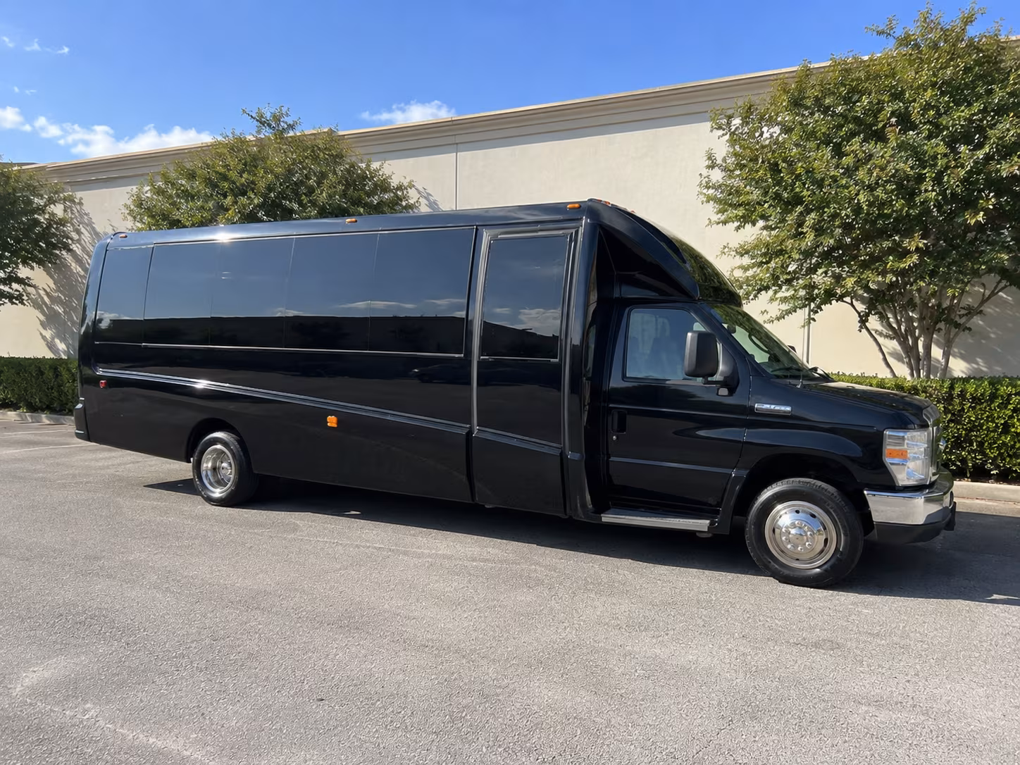 malden party bus booking step 1