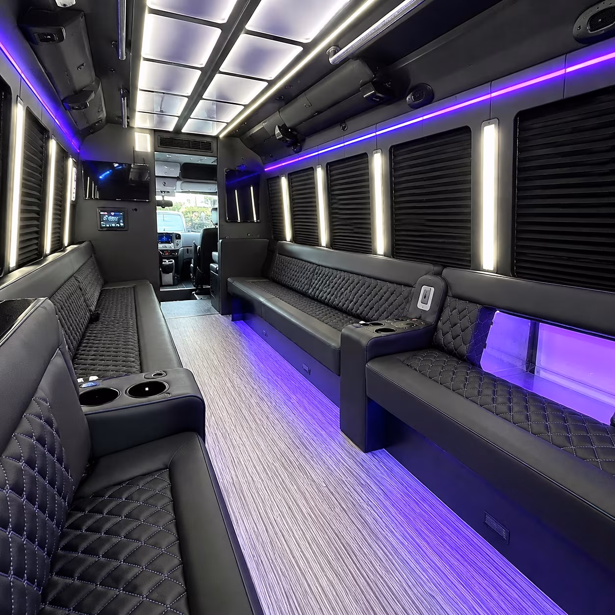 malden party bus rentals inside