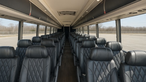 malden 56 passenger charter bus rental